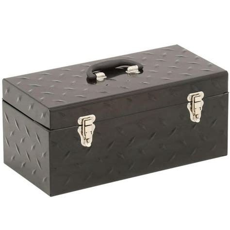 husky 20 in tread plate steel hand tool box|husky tool box.